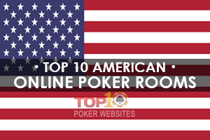 Best US Online poker sites Flag