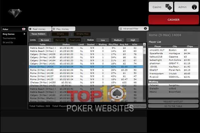 screenshot Lock Poker