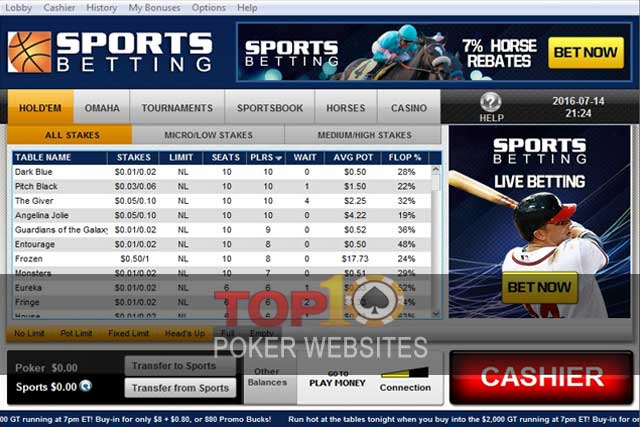 screenshot SportsBetting Poker